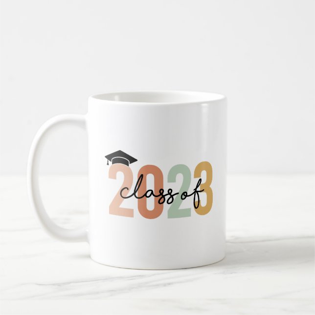 Class Of 2023, Senior Graduation, Seniors 2023 Coffee Mug (Left)