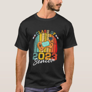 Class Of 2023 Senior Video Games Graduation Gamer T-Shirt