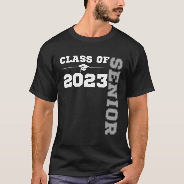 Class Of 2023 Senior Year 23 Back To School Colour T-Shirt (Front)