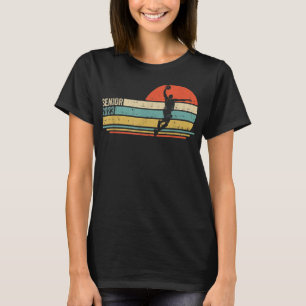 Class of 2023 Vintage Basketball Senior 2023 T-Shi T-Shirt