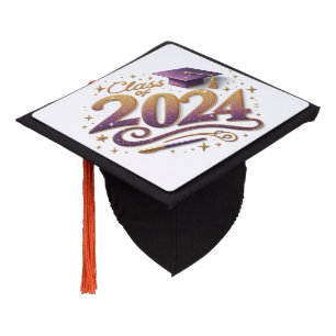 Class of 2024  graduation cap topper