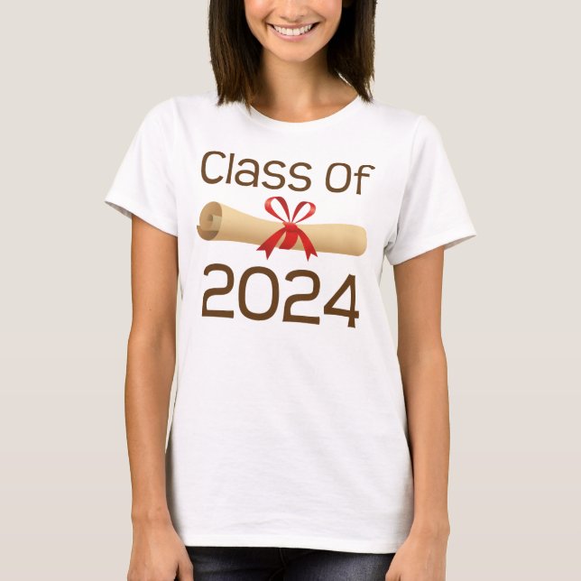 Class of 2024 Graduation Gifts T-Shirt (Front)