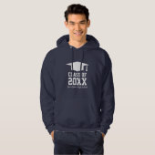 Class of 2024 graduation party hoodie for graduate (Front Full)