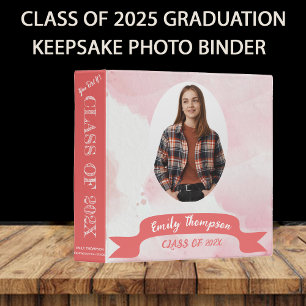 Class Of 2024 Graduation Photo Memories Keepsake Binder