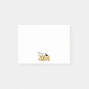 Class of 2024 Graduation Post-it Notes