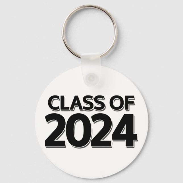 Class of 2024 keychain (Front)