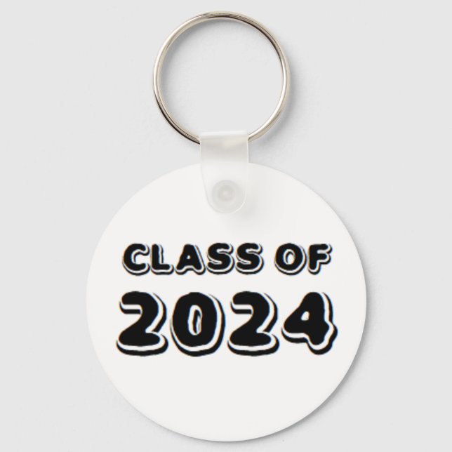 class of 2024 keychain (Front)