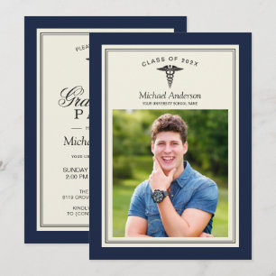 Class of 2024 Medical School Graduation Party Invitation