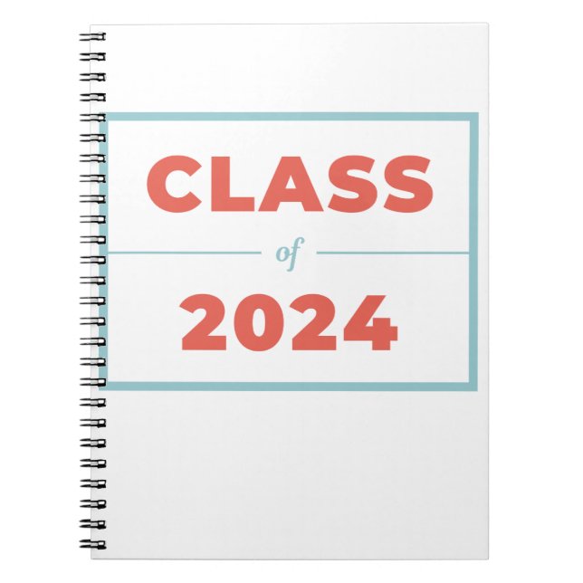 Class of 2024 notebook (Front)