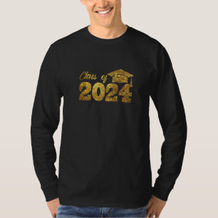 Class of 2024 Senior 2024 Graduation For Him Her T-Shirt