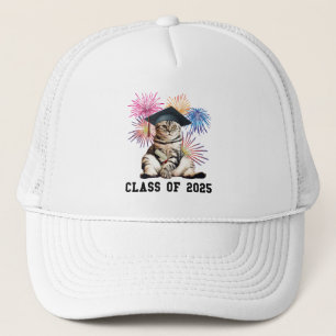 Class of 2025 Cat Lover Trucker Hat