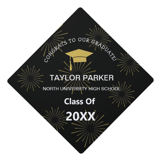 class of 2025, class of 2026 graduation  graduation cap topper (Front)