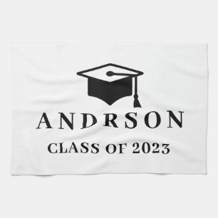 class of 2025, class of 2026 graduation  kitchen towel