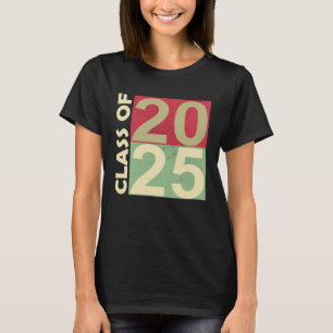 Class of 2025 First Day of School Grow With Me T-Shirt