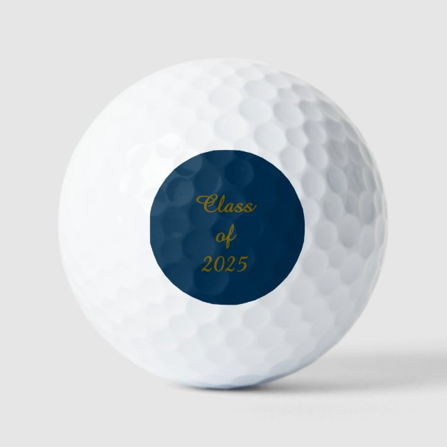 Class of 2025 golf balls (Front)