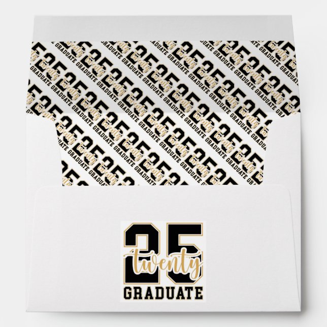 Class of 2025 Graduate Celebration Envelope (Back (Bottom))