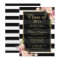 Class of 2025 Graduation Classy Floral Stripes