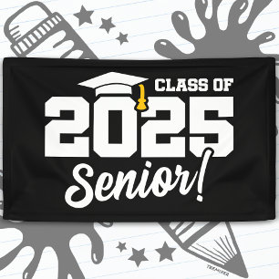 Class of 2025 Graduation Graduate Senior 2025 Banner
