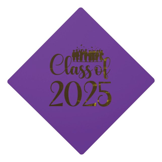 Class of 2025 Graduation Personalized Graduation Cap Topper (Front)