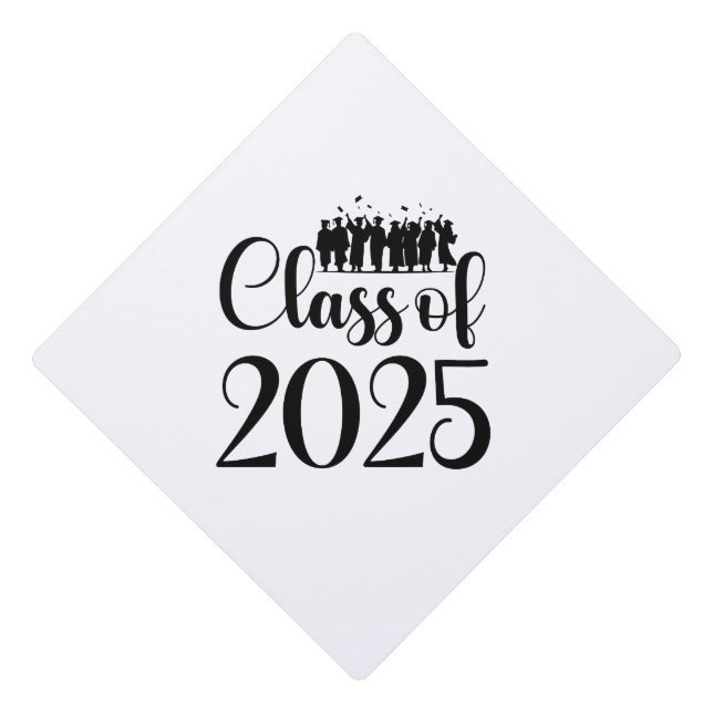 Class of 2025 Graduation Personalized Graduation Cap Topper (Front)