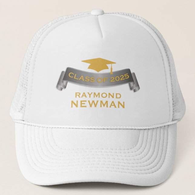 Class of 2025 Graduation Trucker Hat (Front)