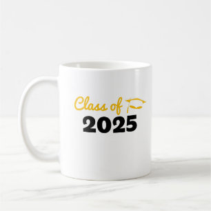 Class of 2025 Graduation Year Coffee Mug