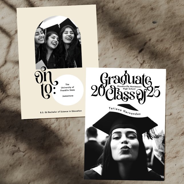 Class of 2025 HIGH SCHOOL going College GRADUATION Announcement (Creator Uploaded)