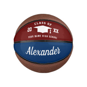 Class of 2025 High School Graduation party gift Mini Basketball