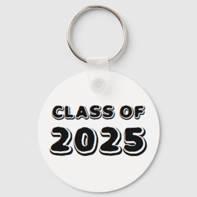 class of 2025 keychain (Front)