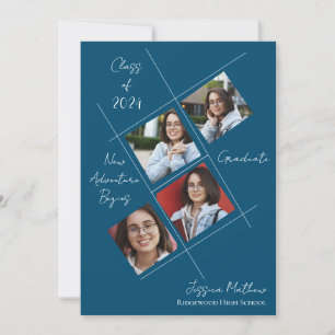 Class Of 2025 Multi Photo Graduation Announcement