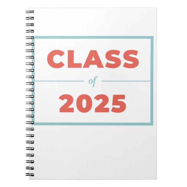 Class of 2025 notebook (Front)