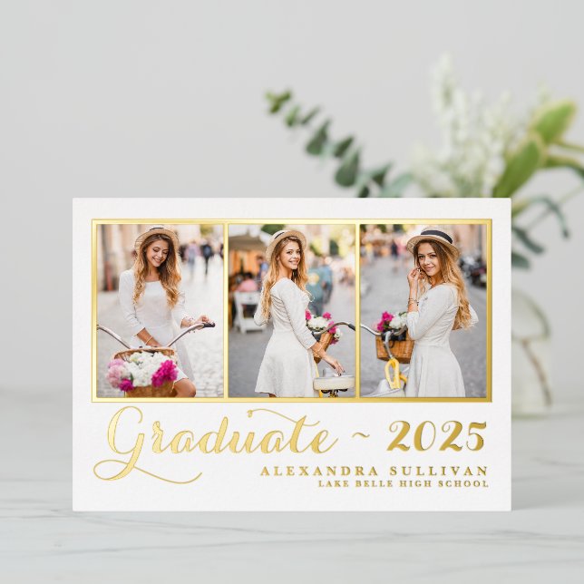 Class of 2025 Photo Collage Graduation (Standing Front)