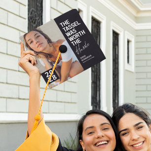 Class of 2025 Photo Graduation Cap Topper