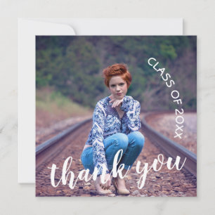 Class of 2025 Photo Graduation Thank You Card