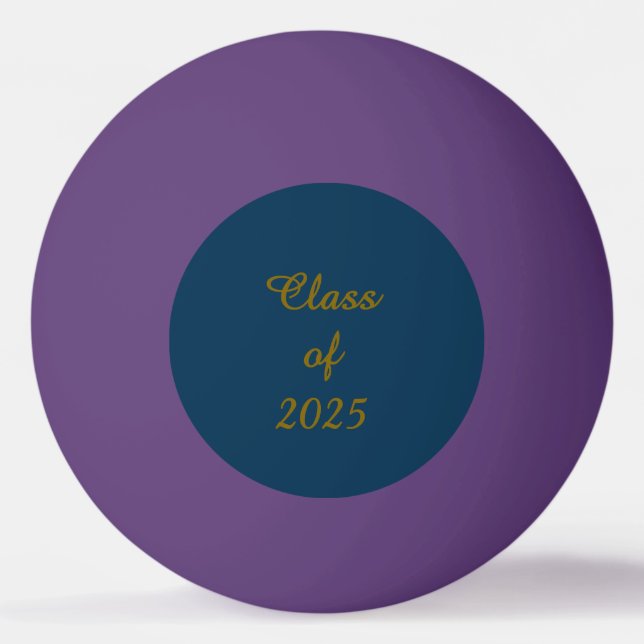 Class of 2025 ping pong ball (Front)