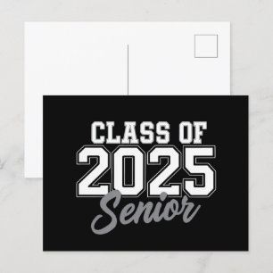 Class Of 2025 Senior Back To School 2025 Vintage  Postcard