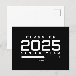 Class of 2025 Senior Year Loading Senior 2025  Postcard