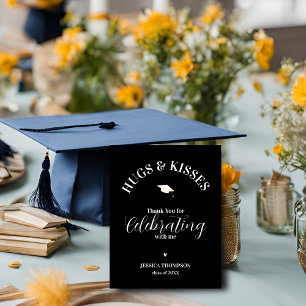 Class of 2025 Thank you Hugs & Kisses Graduation Enclosure Card