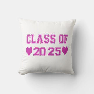 Class Of 2025 Throw Pillow