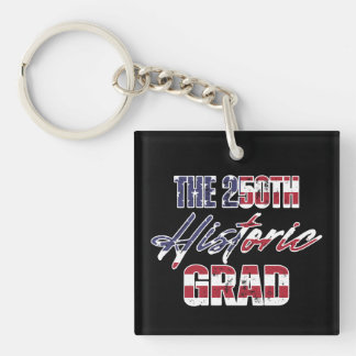 Class of 2026 250th Anniversary Graduate Vintage  Keychain