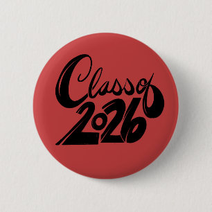 Class of 2026 2 inch round button