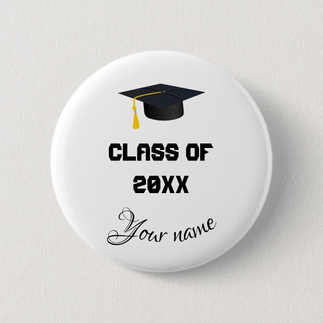 class of 2026 2 inch round button (Front)