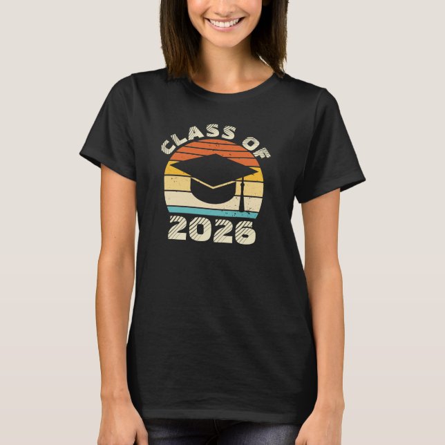 Class of 2026 Custom Graduation T-Shirt (Front)