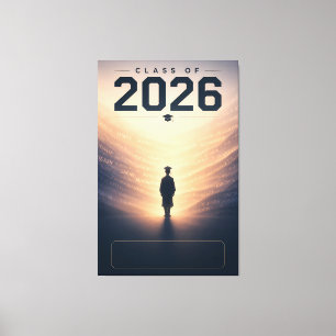 Class of 2026 Custom Name Graduation Print