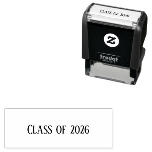 Class of 2026 For Grad Graduate Graduation Self-inking Stamp