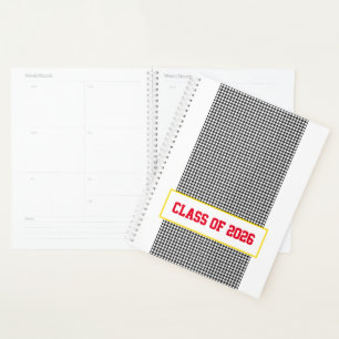 Class of 2026 Grad Senior School Spirit Check Fun Planner