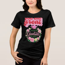 Class of 2026 Graduate She Did It Pink Floral Grad