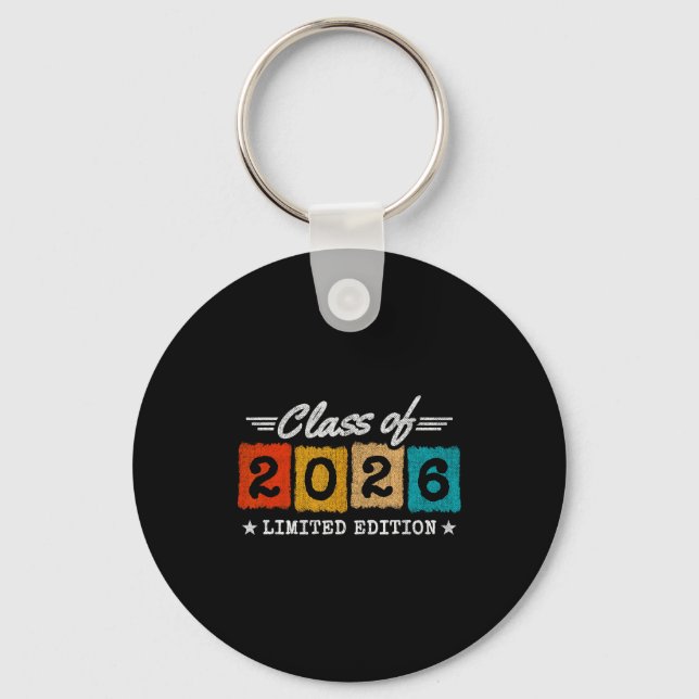 Class of 2026 graduation - 2026 graduate - class o keychain (Front)