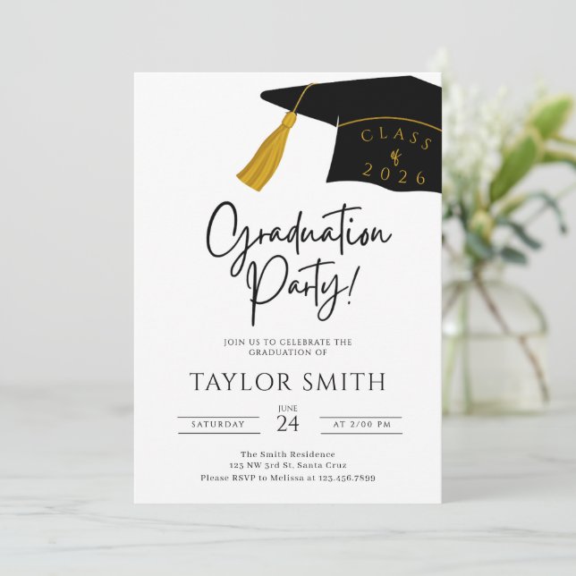 Class of 2026,  Graduation Announcement 2026   (Standing Front)