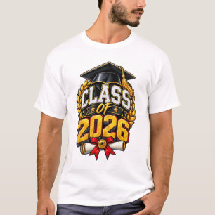 Class of 2026 Graduation Celebration Design T-Shirt